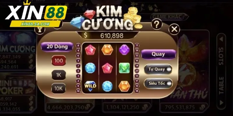 Khám phá siêu phẩm Nổ Hũ Kim Cương