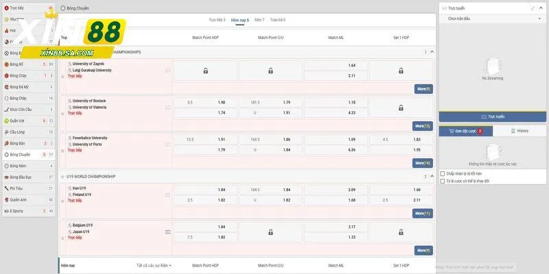 Số lượng trò chơi tại sảnh đa dạng với nhiều thể loại